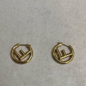 F is for Fendi earrings
